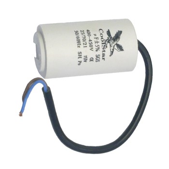 Capacitor CSC 10,0 uF with cable