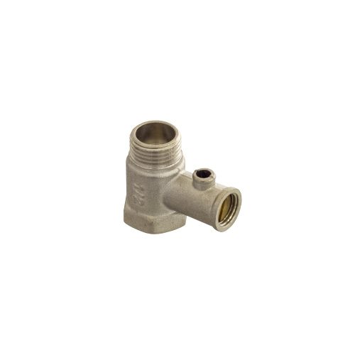 Water heater safety valve italian type