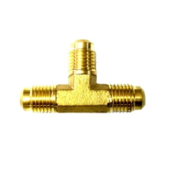 Brass fitting "T" 3/8"SAE x 3/8"SAE x 3/8"SAE