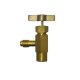 Needle valve depressor 1/4"Male*1/4"Female (R134a)