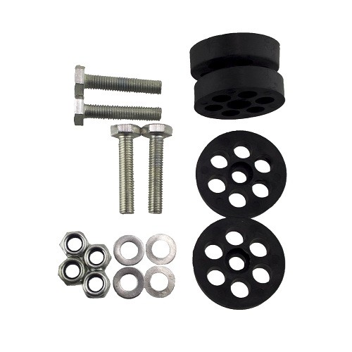 Anti vibration set 4gum+4screw