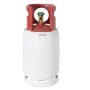 Refillable cylinder for flammable gases 12,3l