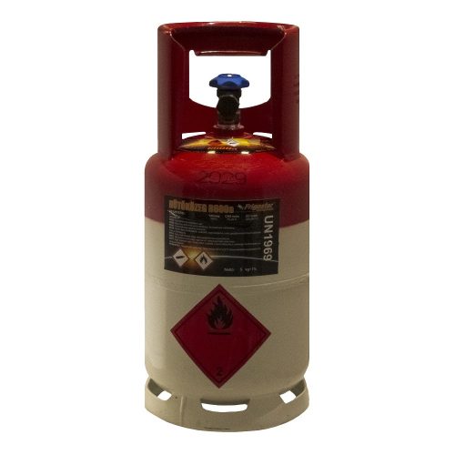 Refrigerant R600a/5kg UN1969 with cylinder