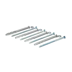 Rögzítő Csavarszett  tiplivel alátéttel 8x120mm