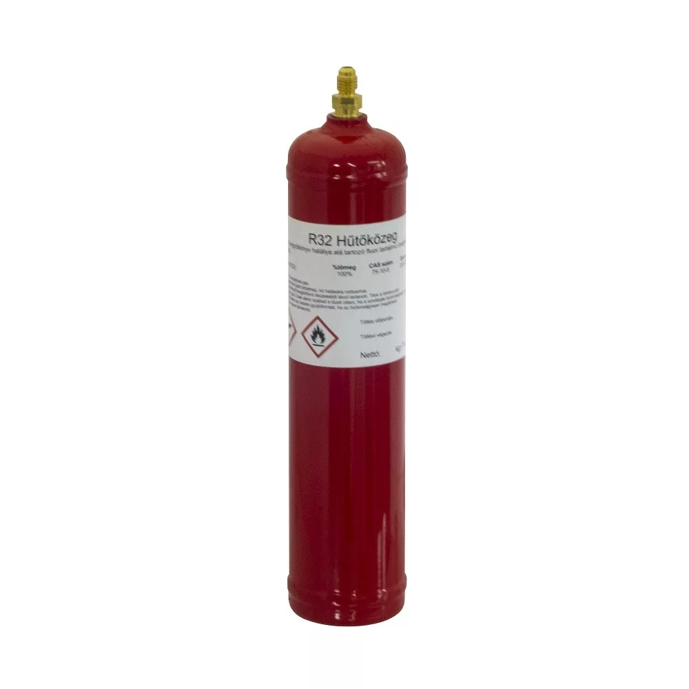 Refrigerant R32 1Lit /780g 1/2ACME left refillable - Vrec-Co