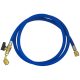 Refrigerant Hose Blue 1500mm with valve