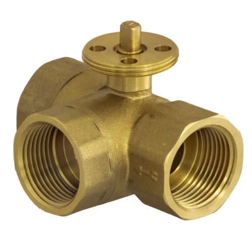 Motorized ball valve 3-way 1"