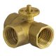 Motorized ball valve 3-way 1"