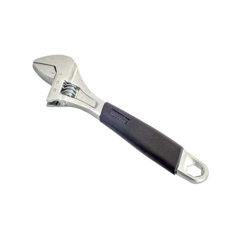 Adjustable wrench rubberized up to 25mm