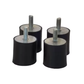 Anti vibration gum M8 40x40 / pack