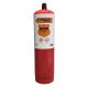 Refrigerant R290 / 370 gr UN2037 non ref. 1/2ACME