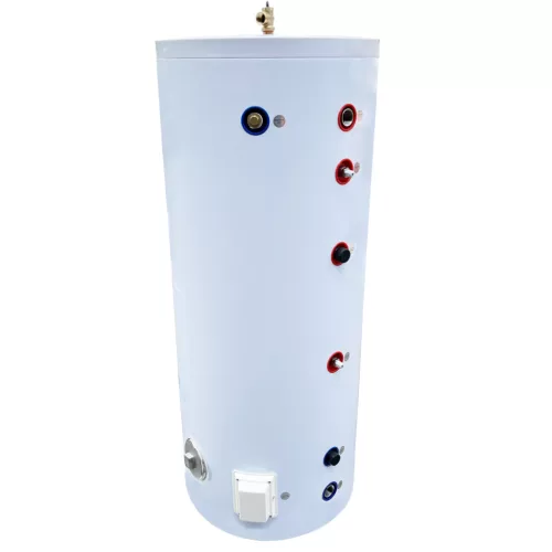 Puffer tartály indirekt HMV hőszivattyúhoz 300lite