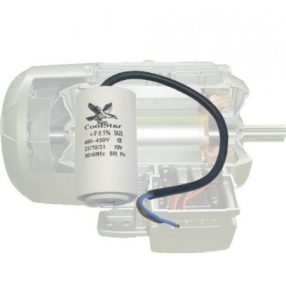 Cable connection capacitors